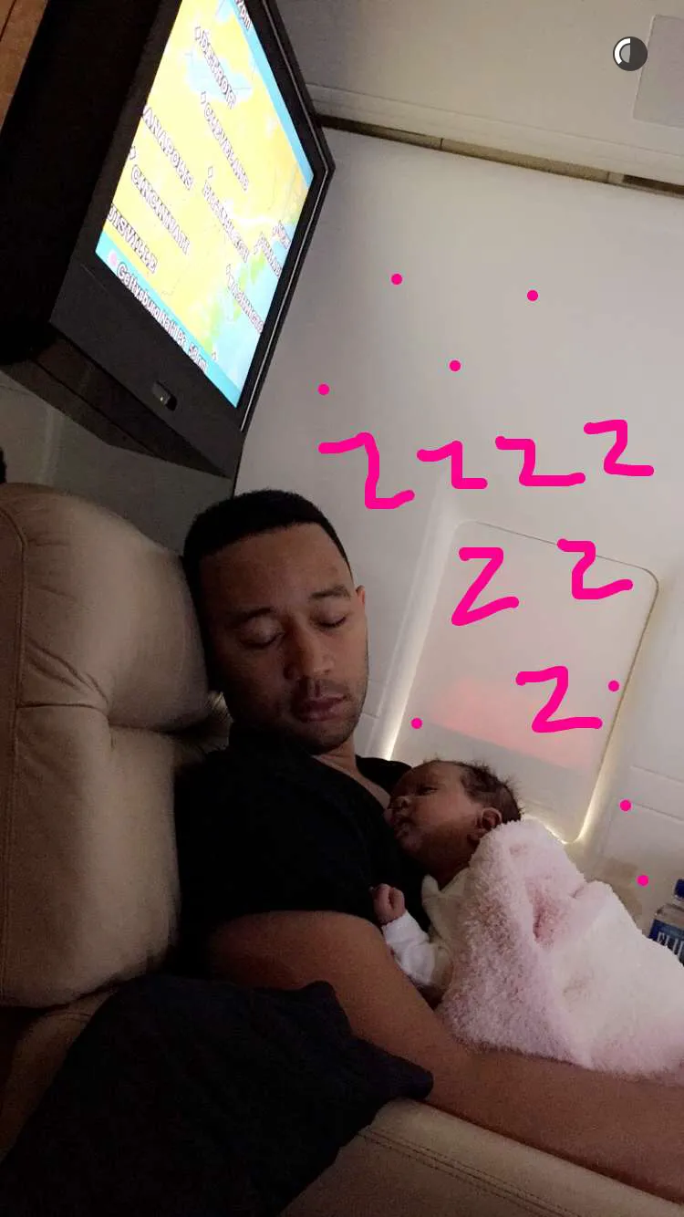 John Legend and Luna