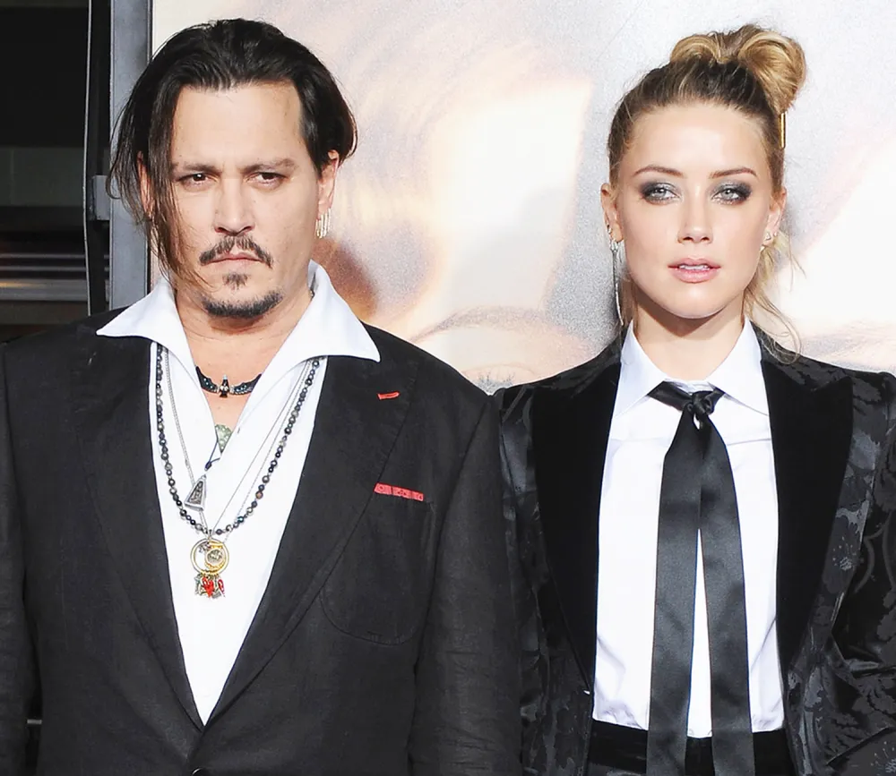 Johnny Depp and Amber Heard