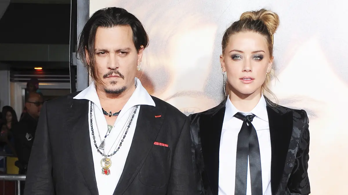 Johnny Depp and Amber Heard