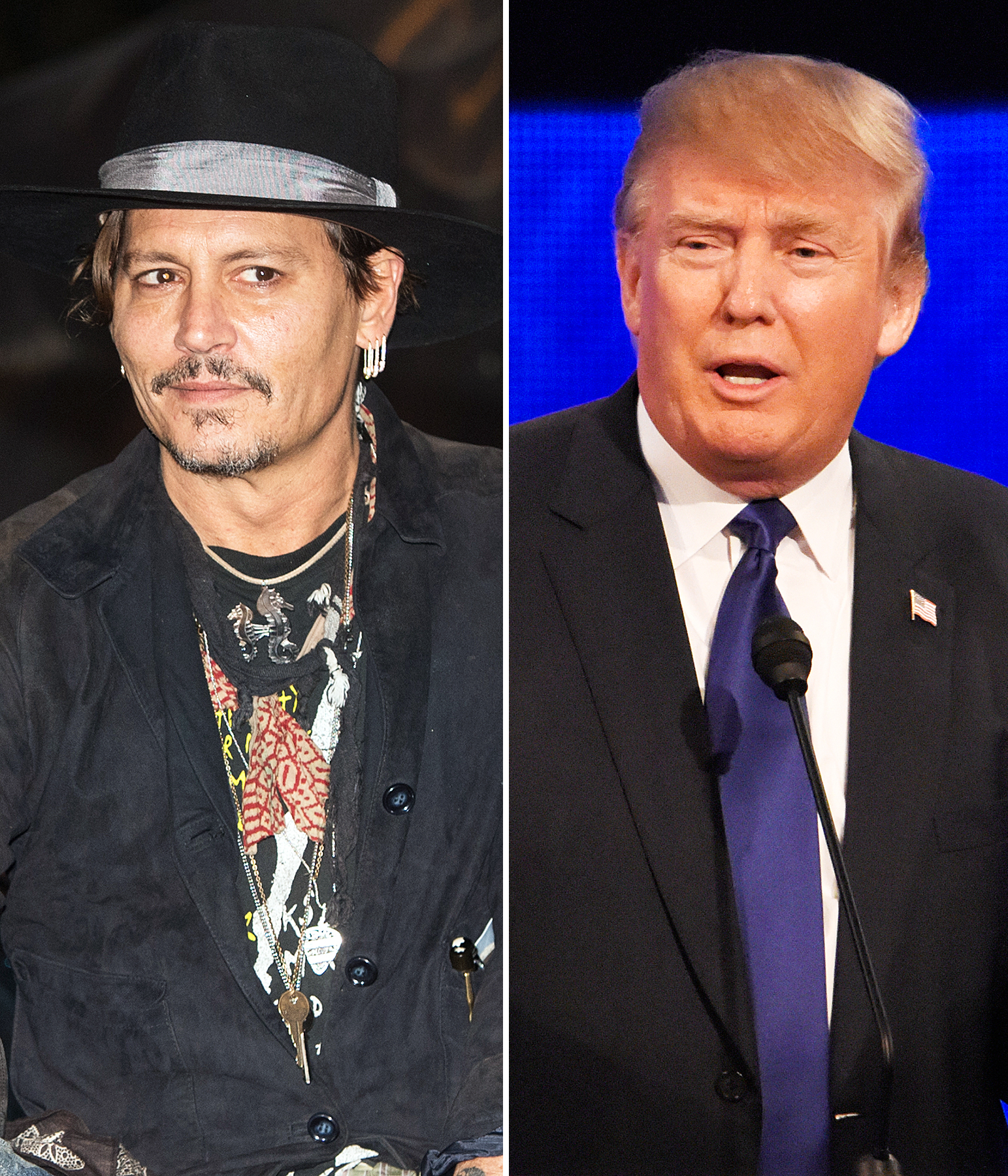 Johnny Depp Donald Trump