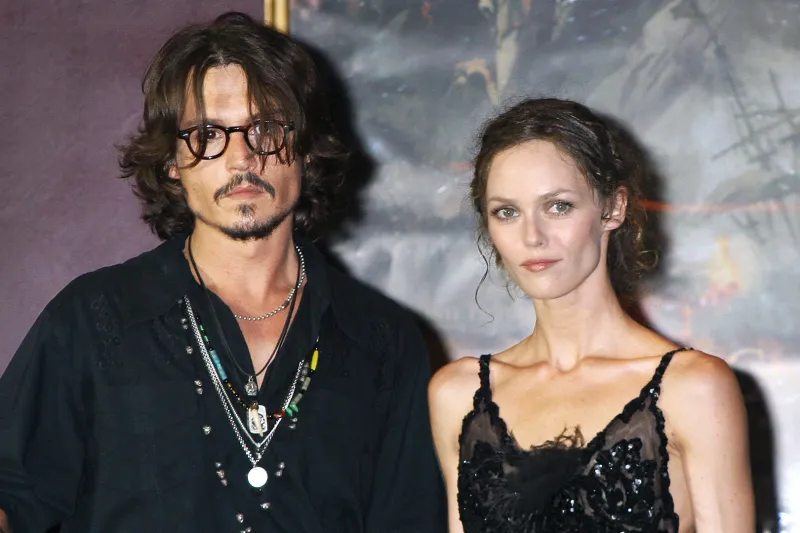 Johnny Depp and Vanessa Paradis