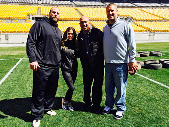 JoJo Fletcher and The Steelers
