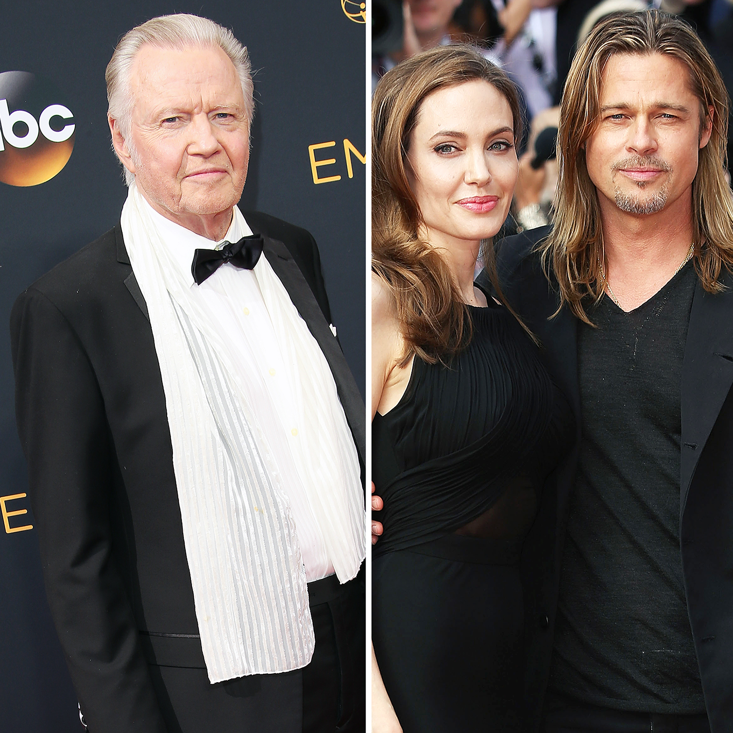 Jon Voight Angelina Jolie Brad Pitt