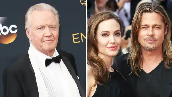 Jon Voight Angelina Jolie Brad Pitt
