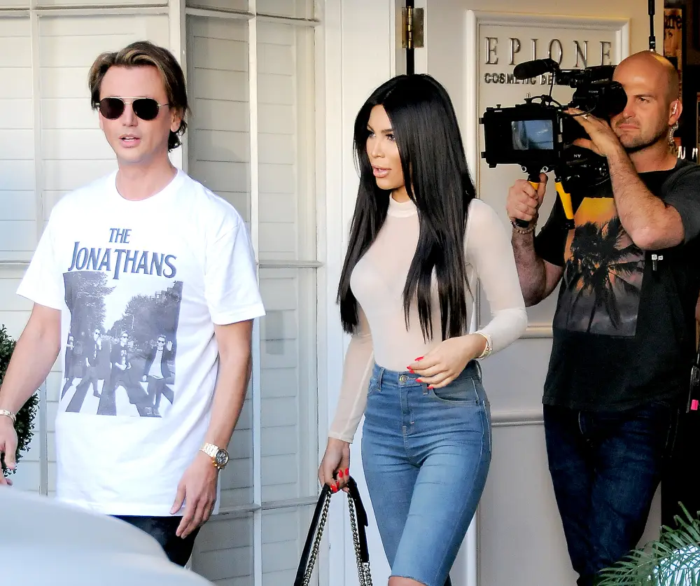 Jonathan Cheban and Kamilla Osman on March 17, 2016 in Los Angeles, California.