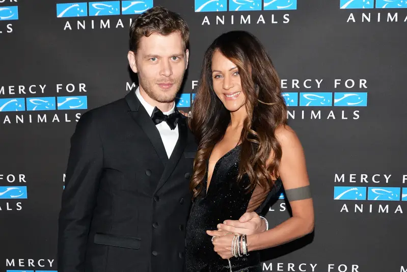 Joseph Morgan and Persia White