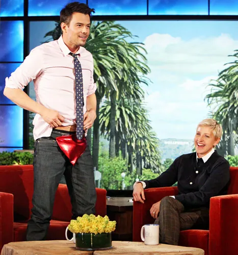 josh duhamel on ellen