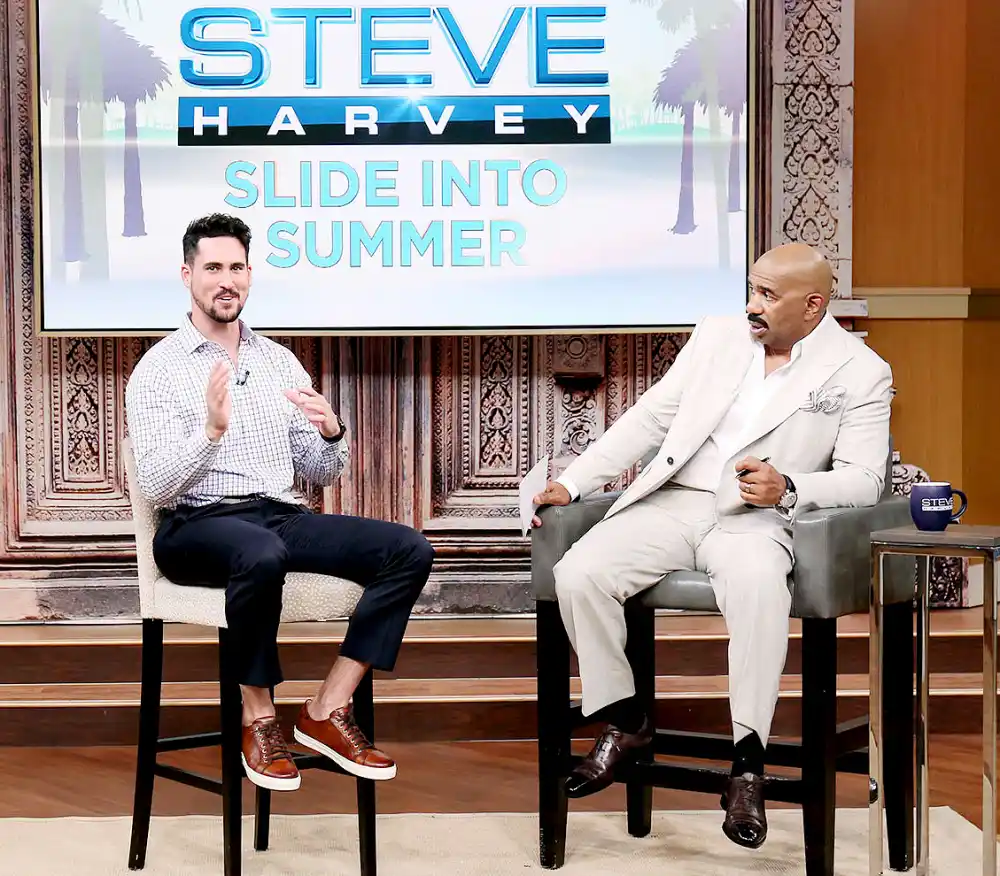 Josh Murray and Steve Harvey