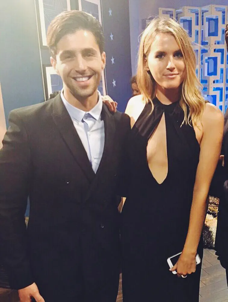 Josh Peck and Paige O'Brien