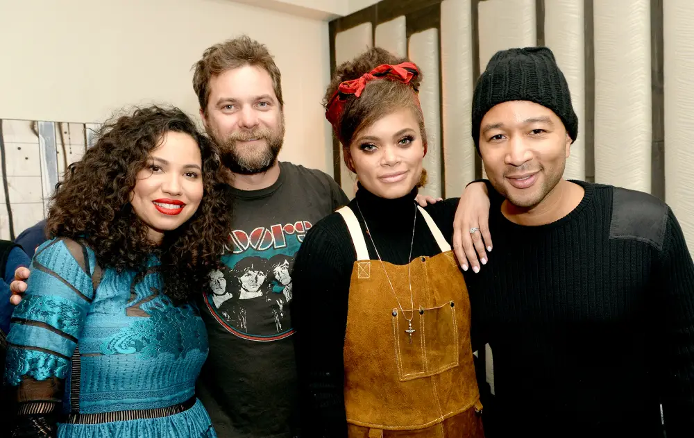 Jurnee Smollett-Bell, Joshua Jackson, Andra Day, and John Legend attend WGN America's