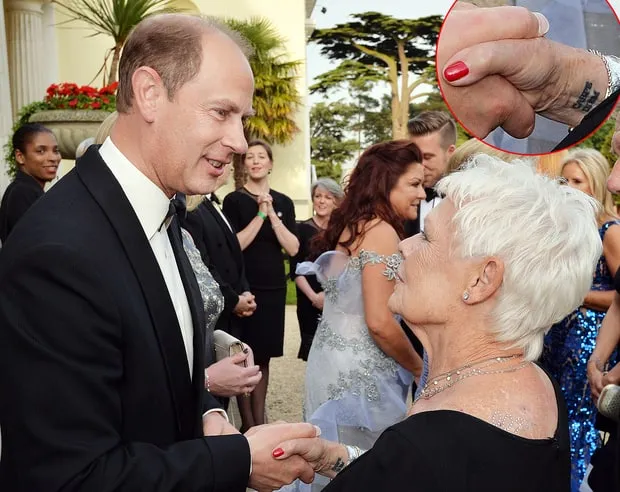 Dame Judi Dench tattoo