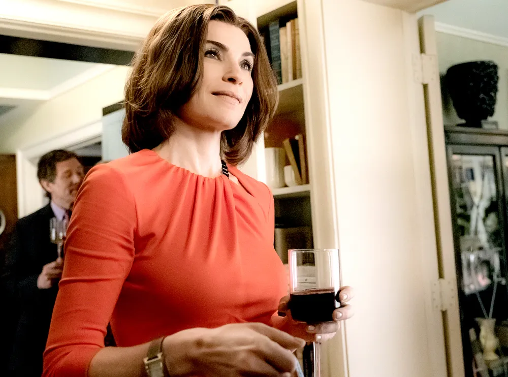 Julianna Margulies as Alicia Florrick on The Good Wife.
