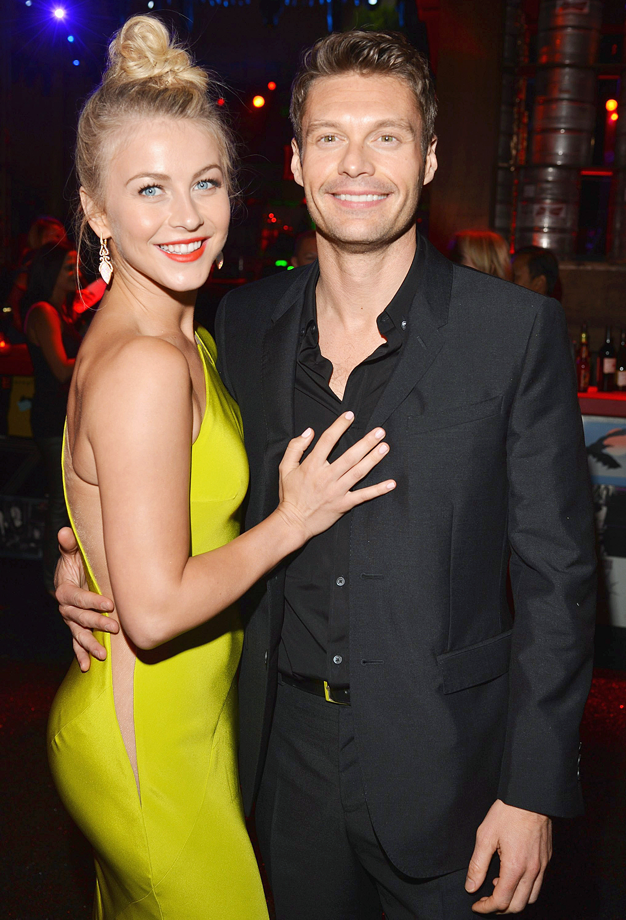 Julianne Hough Ryan Seacrest