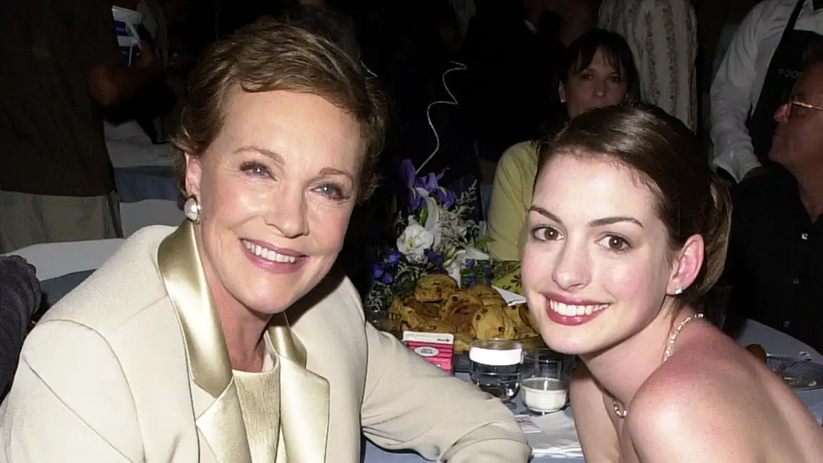 Julie Andrews Anne Hathaway