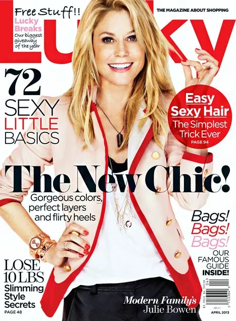 julie bowen lucky cover