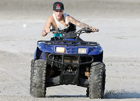 justin bieber atv