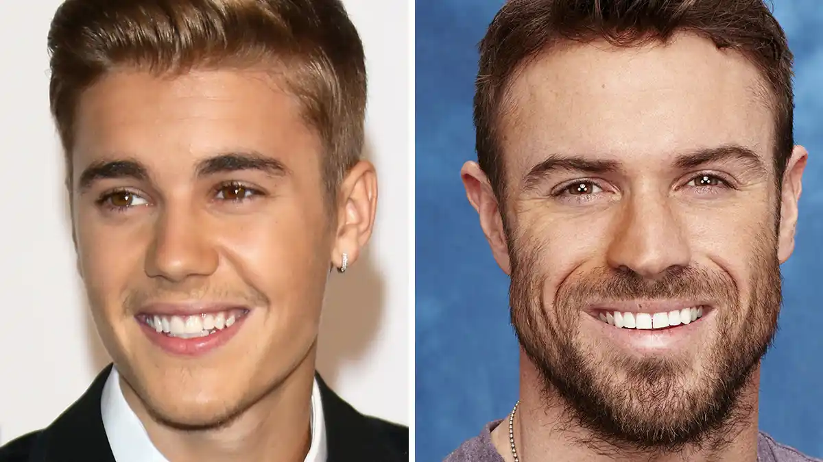 Justin Bieber and Chad Johnson