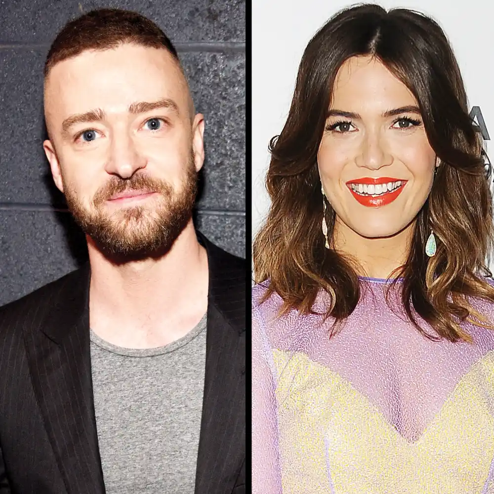 Justin Timberlake and Mandy Moore