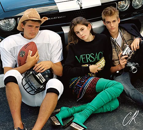 Kaia Gerber - CR Fashion Book