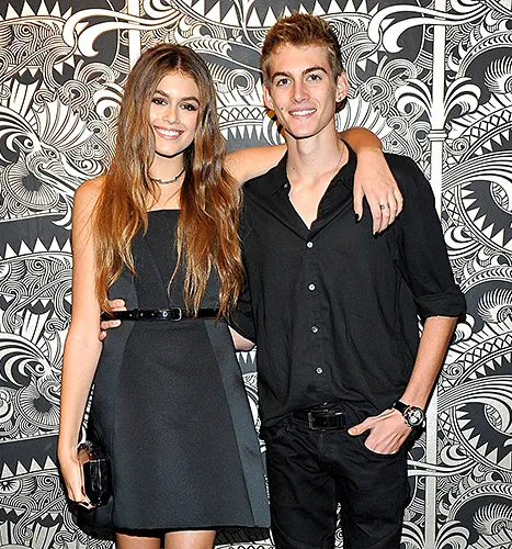 Kaia Gerber and Presley Gerber