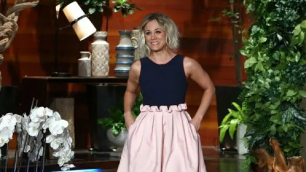 Kaley Cuoco on The Ellen DeGeneres Show