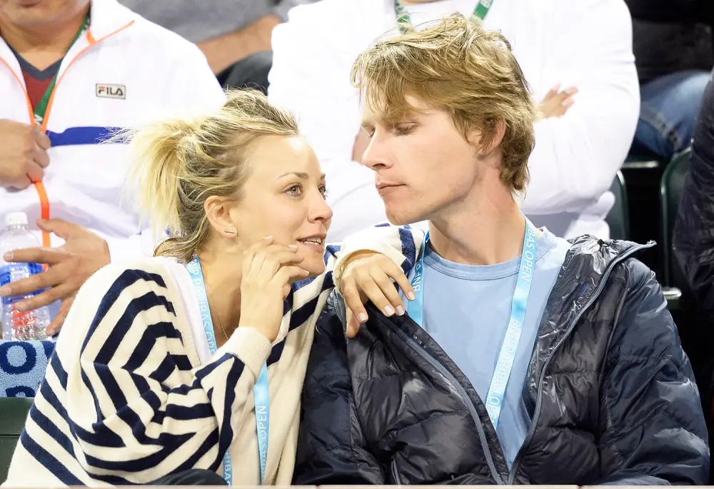 Kaley Cuoco and Karl Cook