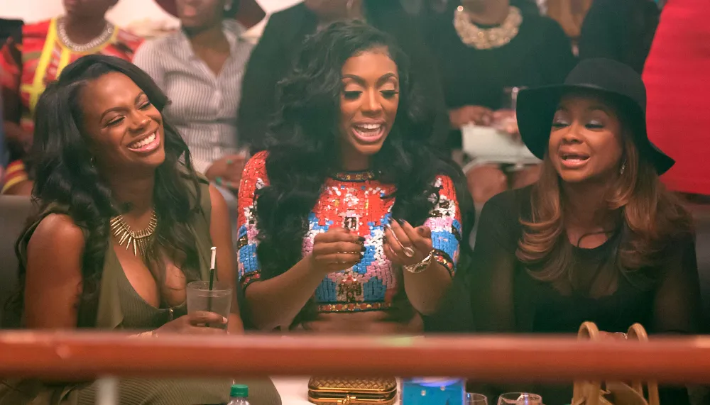 Kandi Burrus, Porsha Williams, and Phaedra Parks attend