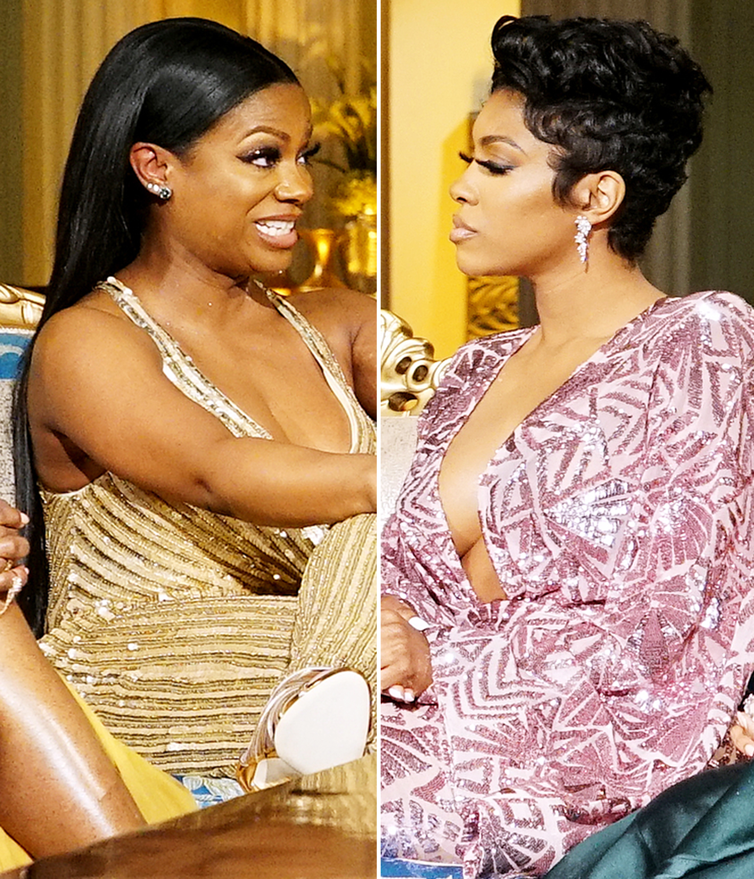 Kandi Burruss Porsha Williams Real Housewives of Atlanta reunion RHOA