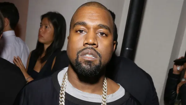 Kanye West attends Vogue 95th Anniversary Party