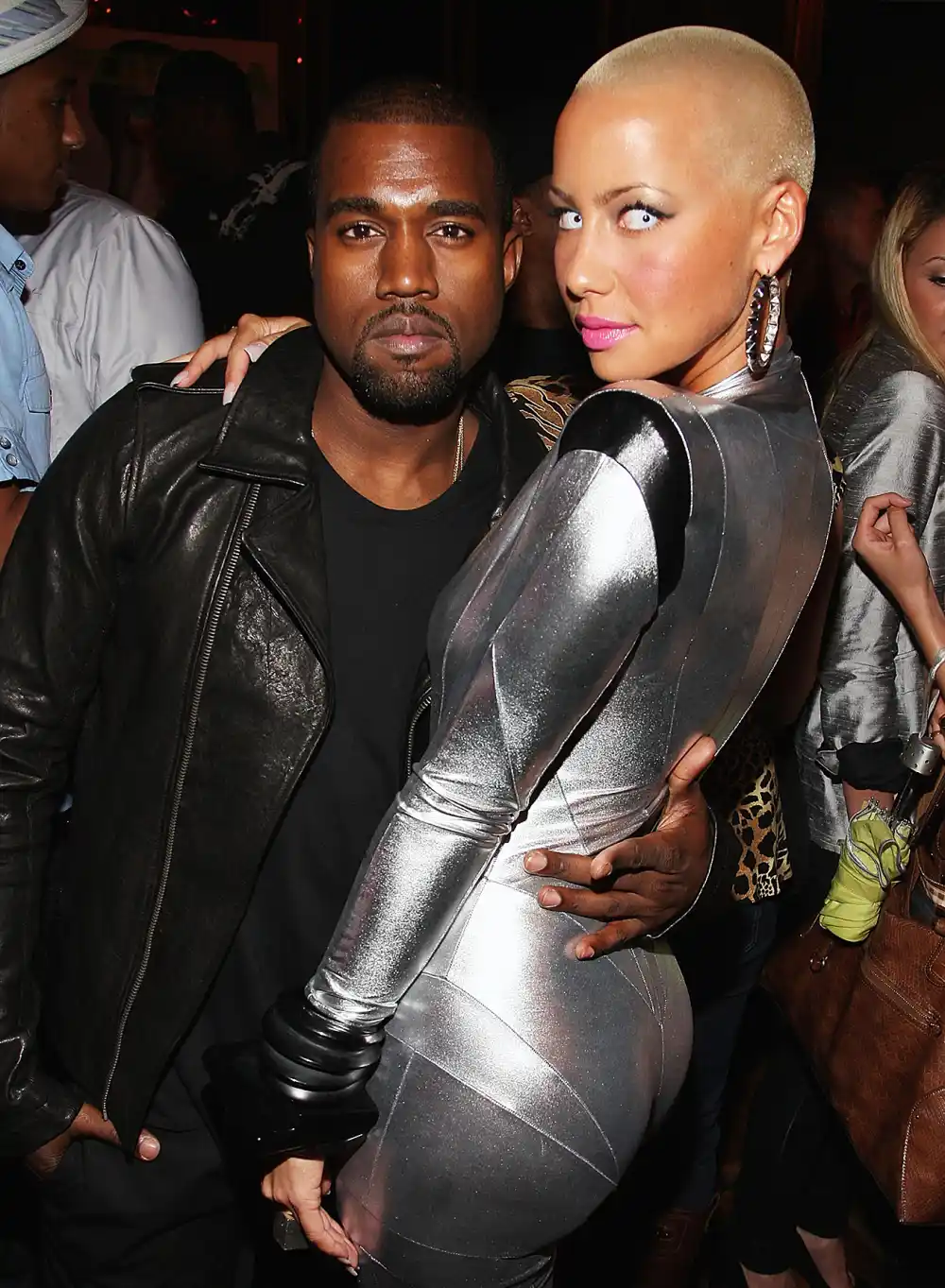 Kanye West and Amber Rose