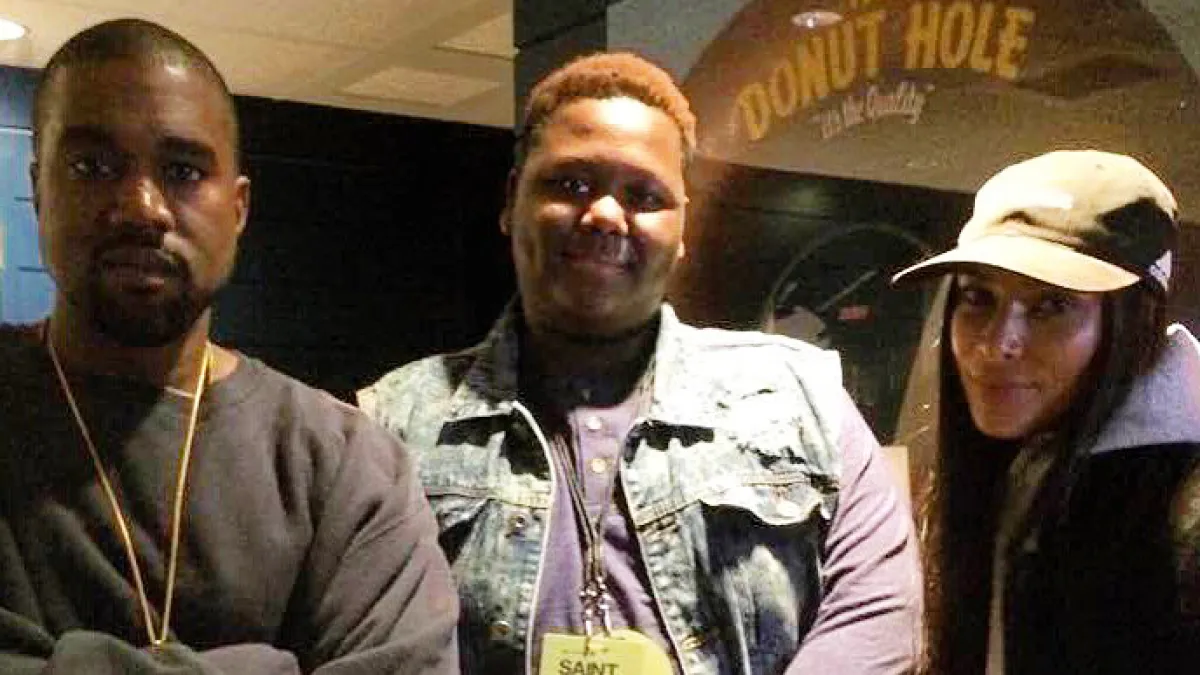 Kanye West, Cameron Sterling, Kim Kardashian