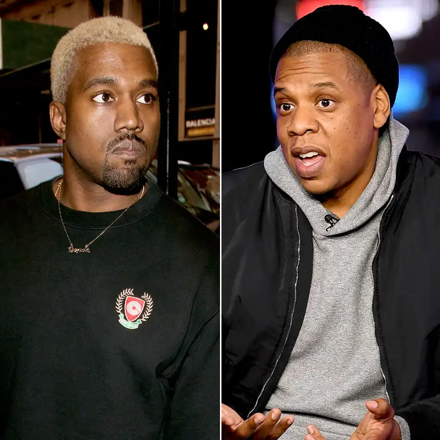 Kanye West and Jay Z