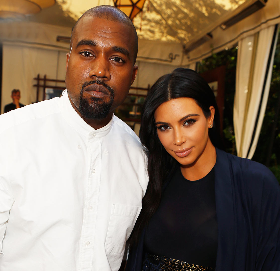 Kim Kardashian and Kanye West