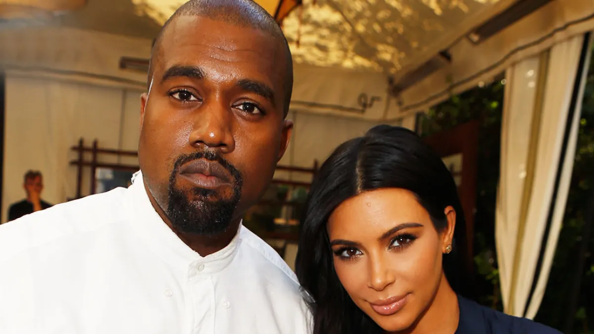 Kim Kardashian and Kanye West