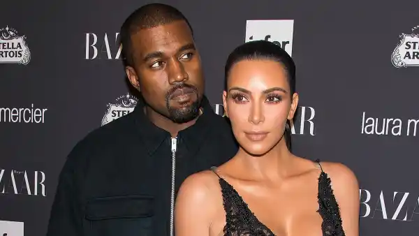 Kanye West and Kim Kardashian