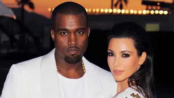 Kanye West and Kim Kardashian