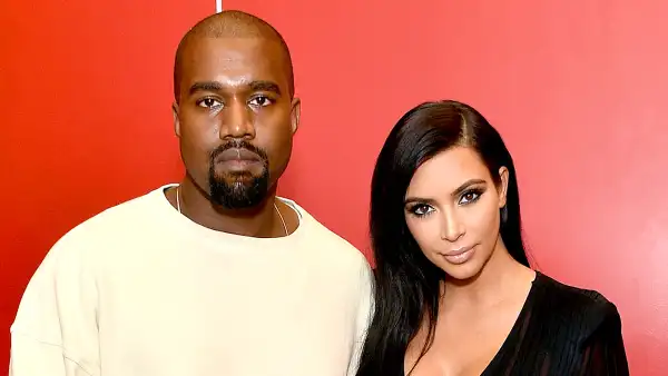 Kayne West and Kim Kardashian attend LACMA Director's Conversation With Steve McQueen, Kanye West, And Michael Govan About "All Day/I Feel Like That" presented by NeueHouse in association with UTA Fine Arts at LACMA on July 24, 2015.