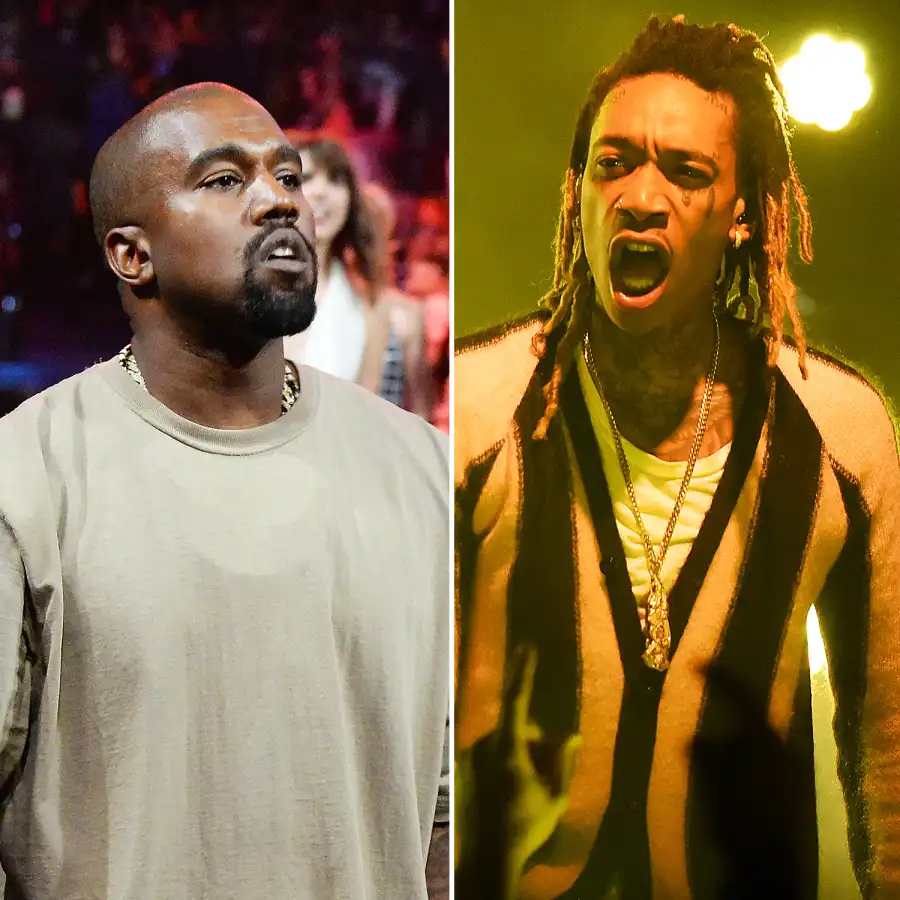 Kanye West and Wiz Khalifa