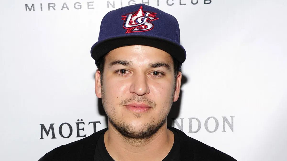Rob Kardashian arrives at 1 OAK Nightclub at The Mirage Hotel & Casino back in 2013