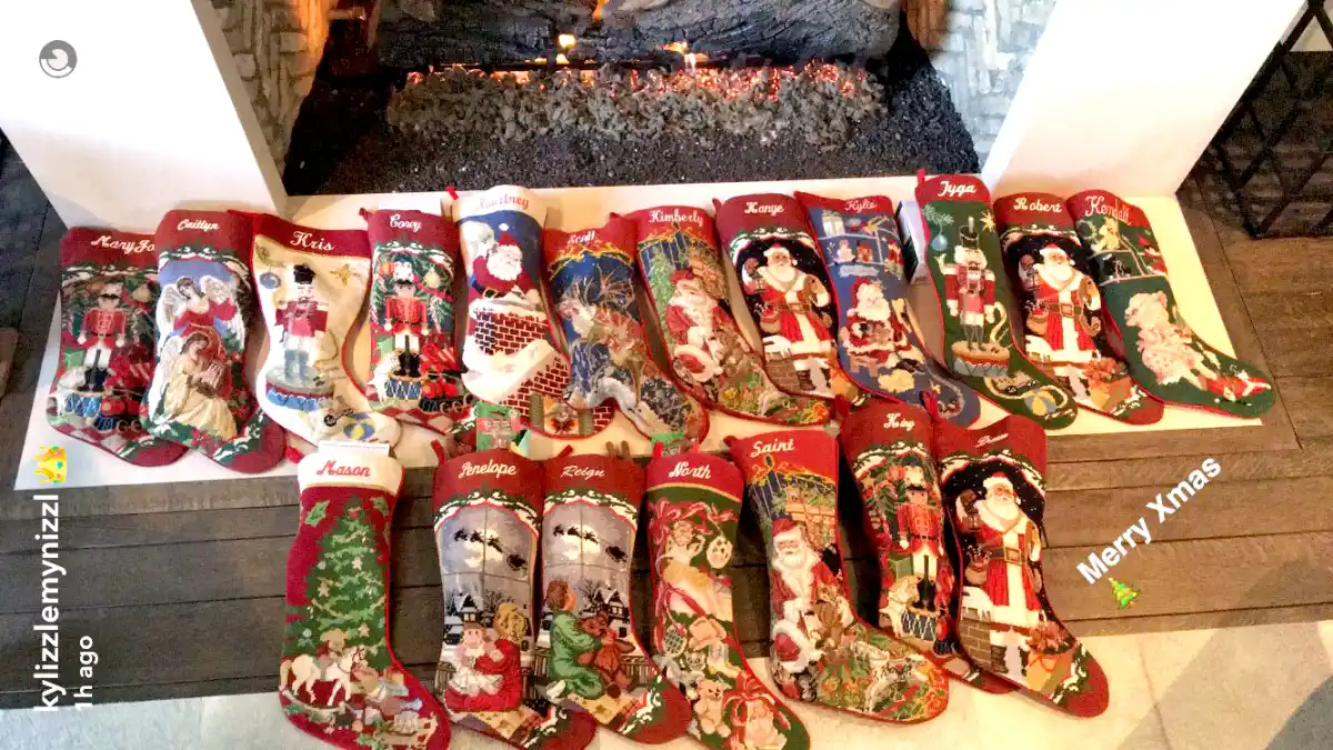 The Kardashian-Jenner's stockings.