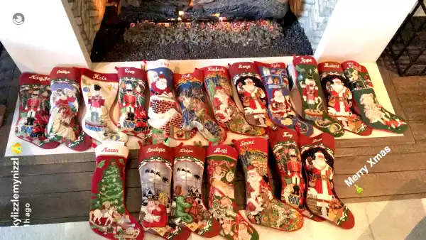 The Kardashian-Jenner's stockings.