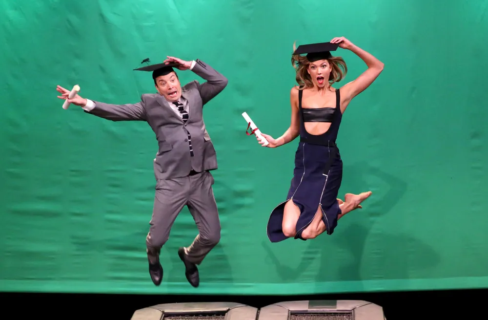 Jimmy Fallon Karlie Kloss