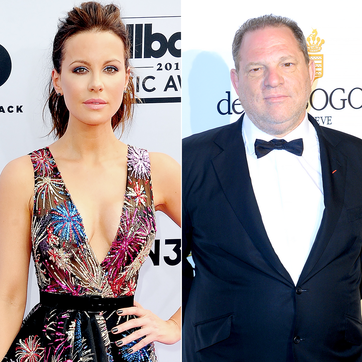 Kate Beckinsale and Harvey Weinstein