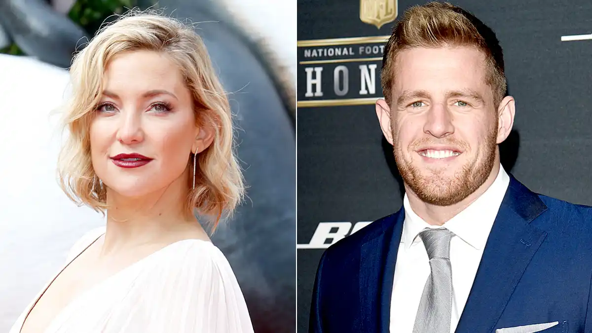 Kate Hudson and J.J. Watt