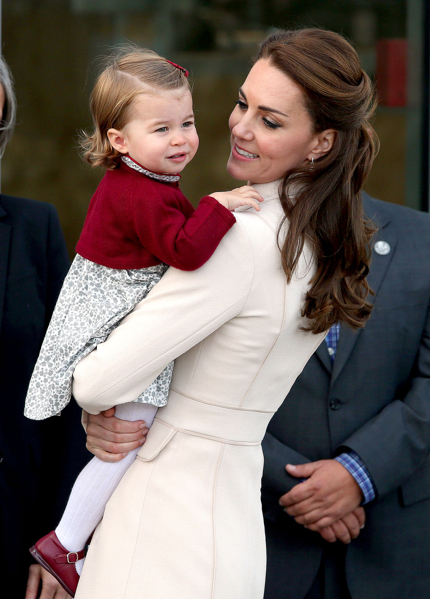 Catherine, Duchess of Cambridge and Princess Charlotte