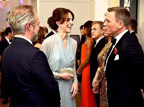 Kate Middleton and Daniel Craig