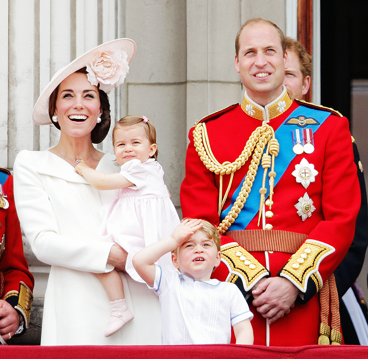 Kate Middleton Charlotte George Prince William