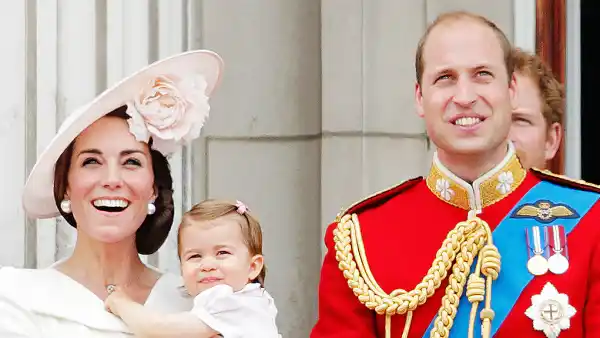 Kate Middleton Charlotte George Prince William