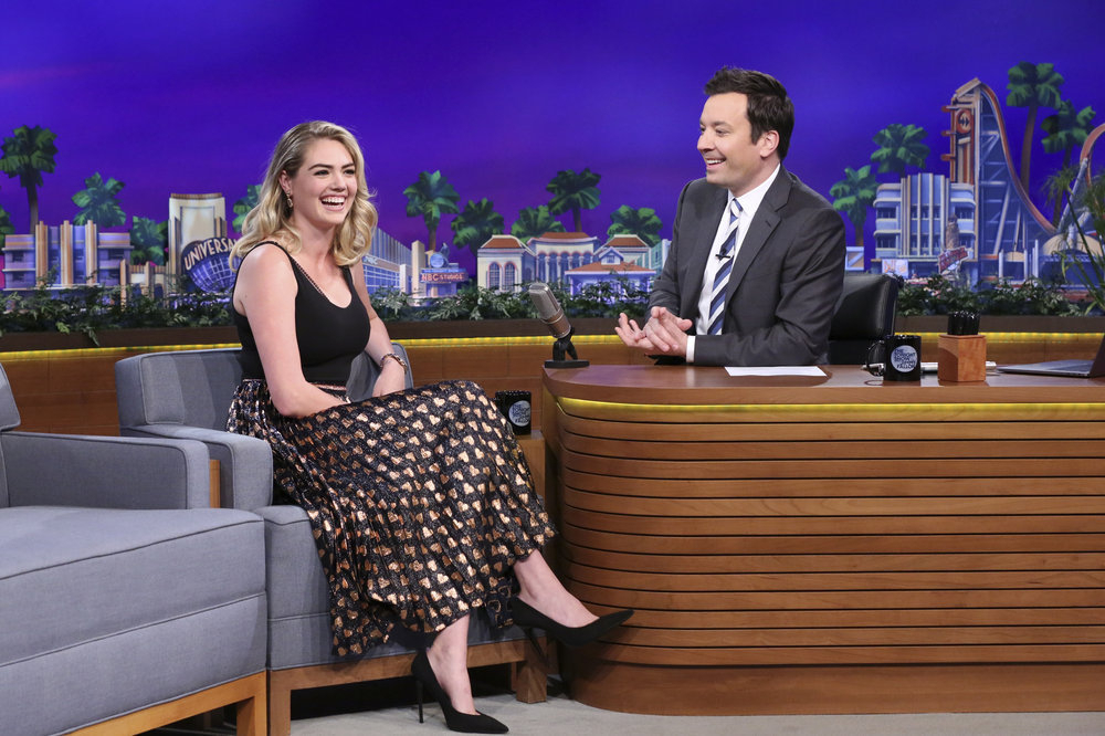 Kate Upton and Jimmy Fallon Have an Epic Dance Battle