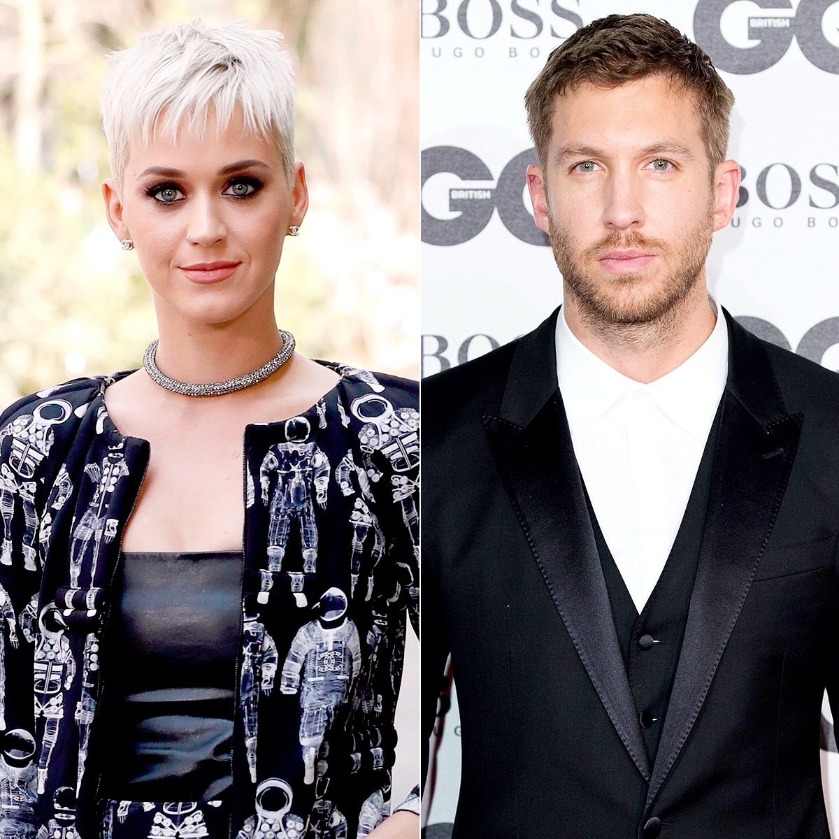 Katy Perry and Calvin Harris